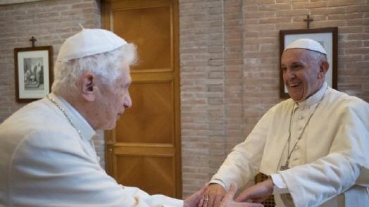 rencontre entre deux papes