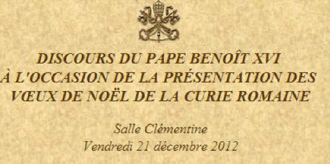 Texte sur le site du Vatican